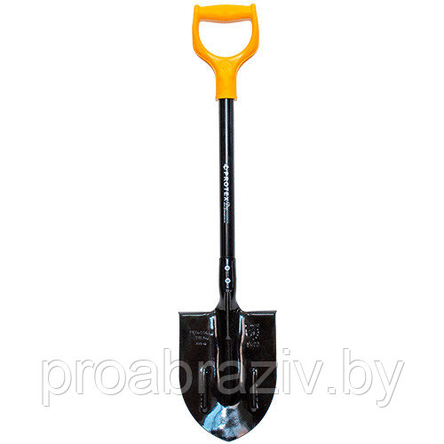 Лопата туристическая Protex "Ника" Pro, рельсовая сталь, 890 мм