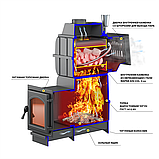 Чугунная печь для бани Везувий Легенда Русский пар Ковка 30 (240), фото 3
