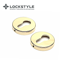 Накладка LOCKSTYLE ET ZR цвет GL глянцевое золото (PVD покрытие)
