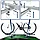 Велокрепление AMOS 7642 Bike on the roof желоб серебристый (1 велосипед), фото 5
