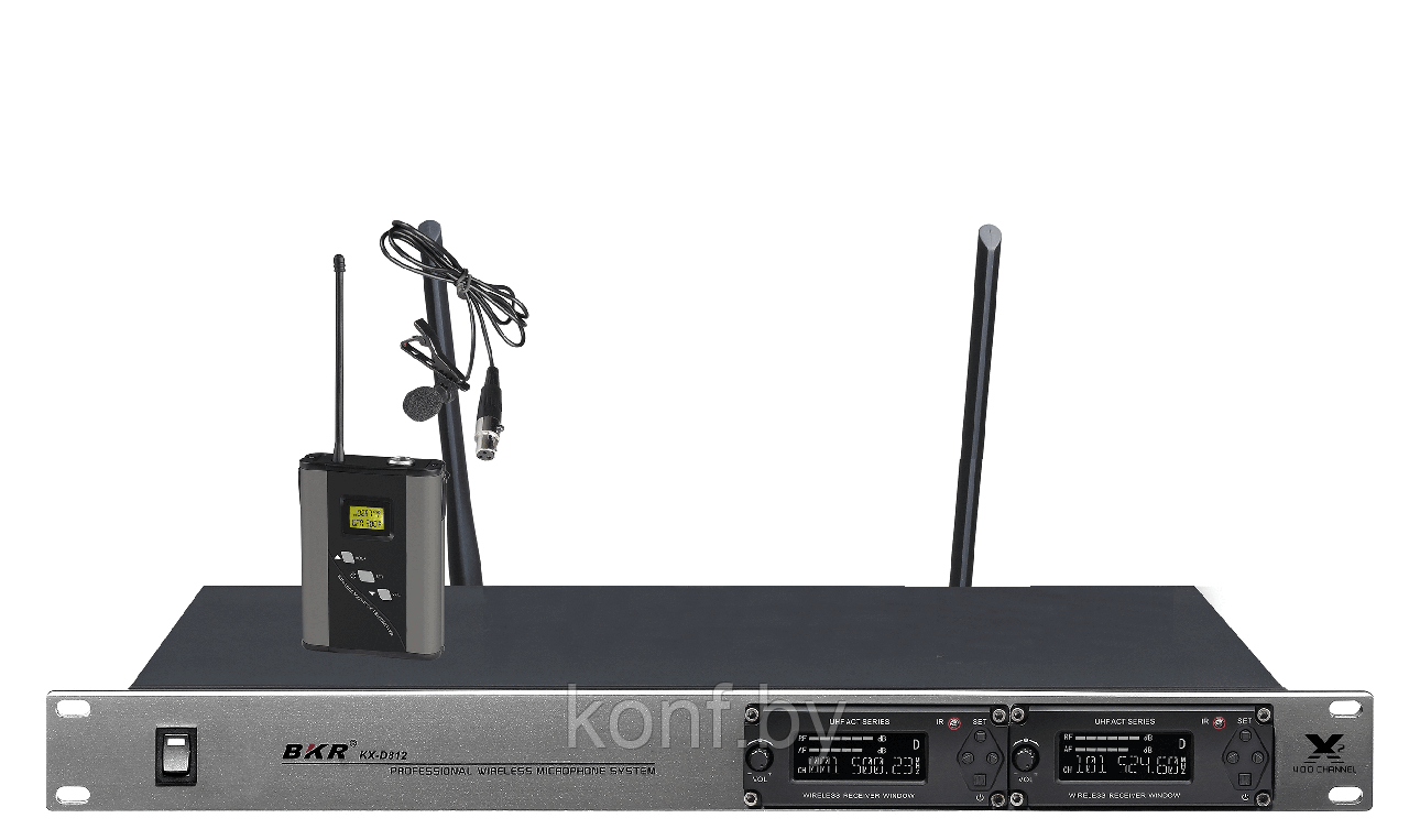 Радиомикрофоны clevermic BKR KX-D812 (два петличных)