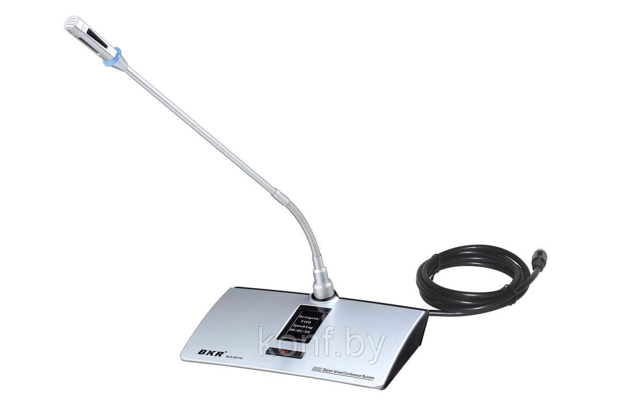 Микрофонный пульт делегата clevermic BKR BLS-4511D Silver