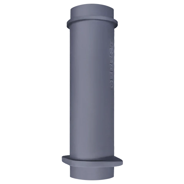 Чугунная верхняя труба для шибера 130/500