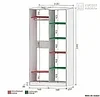 Шкаф-купе Лагуна ШК 01-02 (1,12 м.) Кортекс Мебель, цвет "дуб сонома"., фото 2