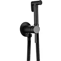 Смеситель с гигиенической лейкой Frap F7505-6 черный