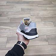 Кроссовки Adidas Nite Jogger Gray Orange, фото 4