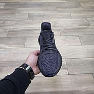 Кроссовки Adidas Yeezy Boost 350 V2 Black / Dark Gray, фото 3