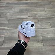 Кроссовки Nike Air Max 90 White Black, фото 4