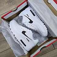 Кроссовки Nike Air Max 90 White Black, фото 6