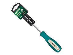 Отвертка "+" №1 100мм PH ВОЛАТ (крестовая Phillips, двухкомп. рукоятка Anti-Slip) 17040-110