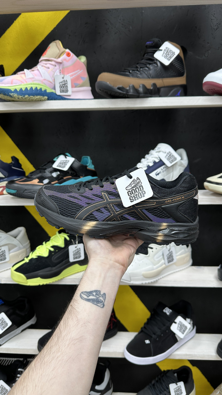 Кроссовки Asics Gel-Flux 4 Black Gold Reflective