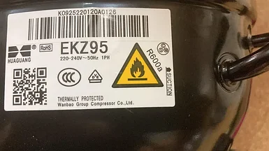 Компрессор EKZ95 холодильника Haier 0060707144 / R600A / 165Вт