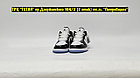 Кроссовки Air Jordan 1 Low SE Black White Blue, фото 2