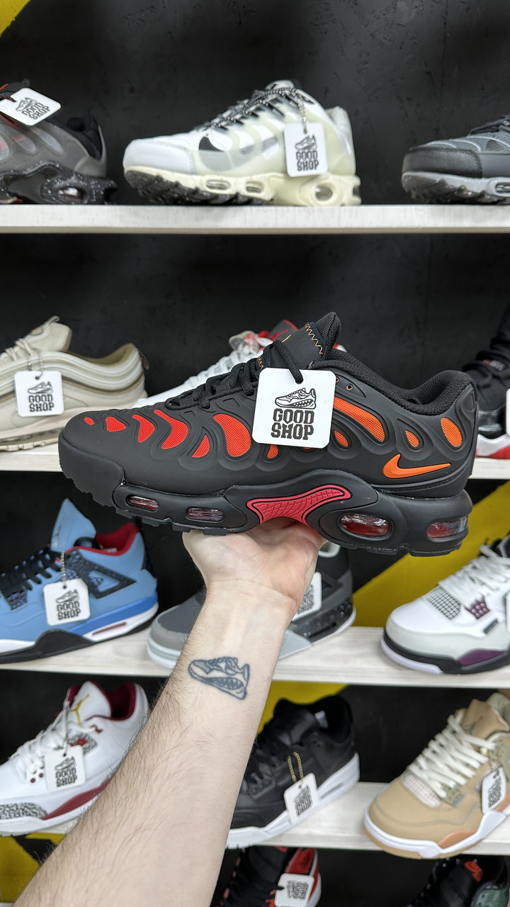 Кроссовки Nike Air Max Plus Drift Black Red Orange