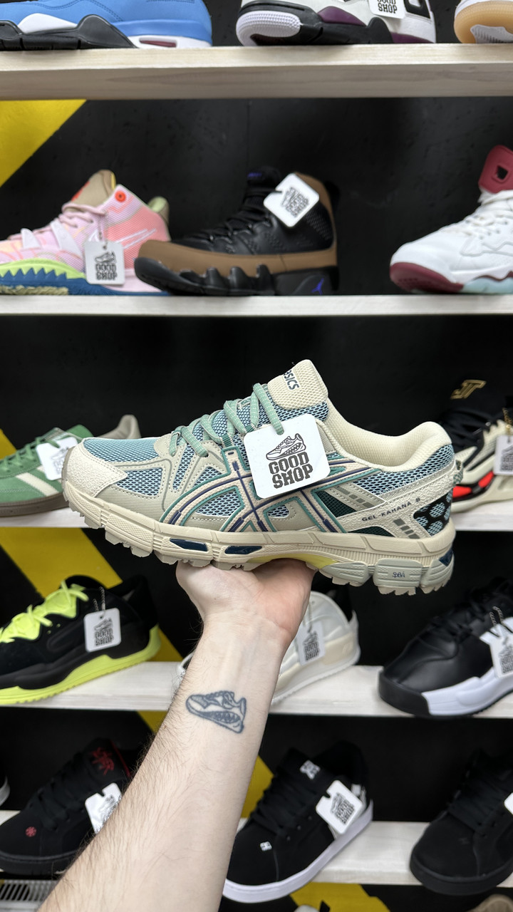 Кроссовки Asics Gel-Kahana 8 Beige Green Blue