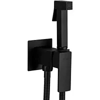 Смеситель с гигиенической лейкой Frap F7506-6 черный