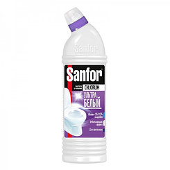 Средство для сантехники Sanfor "Chlorum", гель c хлором, 750мл