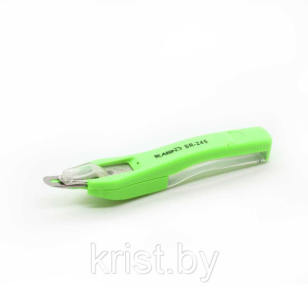 Антистеплер "RAION" SR-245, зелёный неон