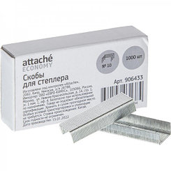 Скобы для степлера Attache Economy, №10, 1000шт/уп