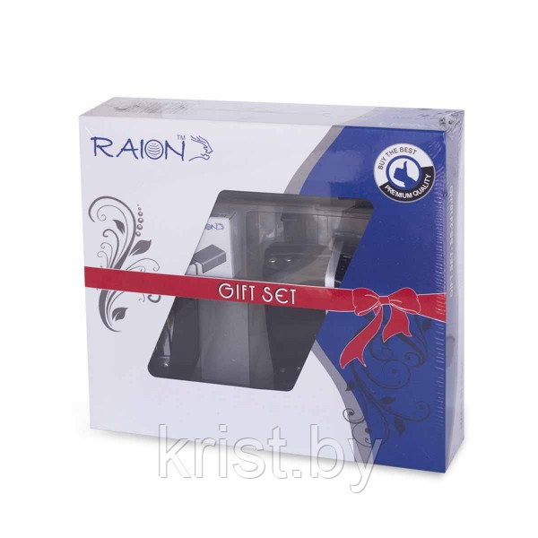 Набор RAION SS-2410-HO (степлер, скоба, антистеплер), чёрный