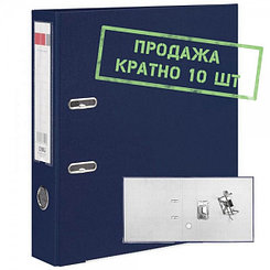 Папка-регистратор Deli разобранная, А4, 75мм, ПВХ, 1,75мм, тёмно-синяя