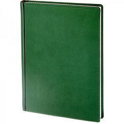 Ежедневник недатированный Attache Velvet, А5+, 136л, зелёный