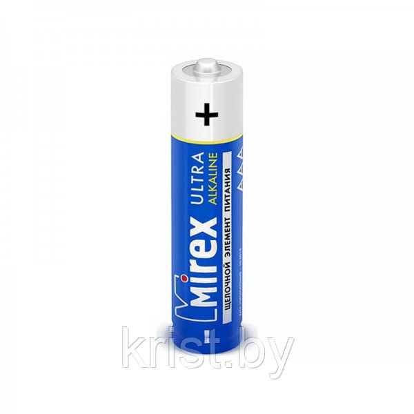 Батарейка Mirex LR03 AAA, 1,5V, 10шт/уп, цена за 1шт