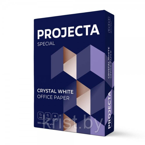 Бумага PROJECTA Special, А4, марка B, 80г/м2, 500л
