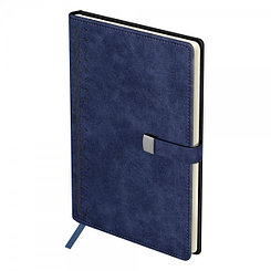 Ежедневник недатированный на магните BG "Scale. Dark blue", А5, 136л