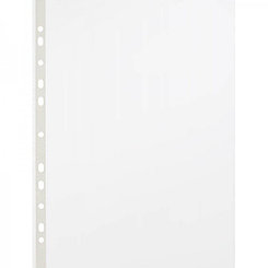 Файлы с перфорацией Attache Economy, А4, 30мкм, глянцевые, 100шт/уп