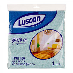Тряпка для пола Luscan, 70х80см, 1шт, синяя