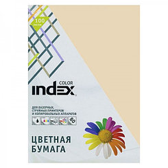 Бумага цветная Index Color, А4, 80г/м2, 100л, песочная (16)