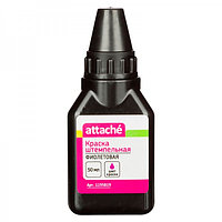 Штемпельная краска Attache, 50мл, фиолетовая