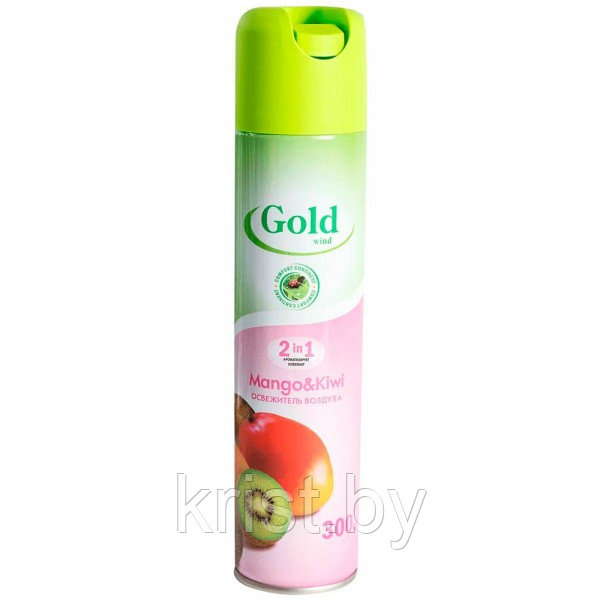 Освежитель воздуха Gold Wind Mango & Kiwi Манго и киви, 300мл