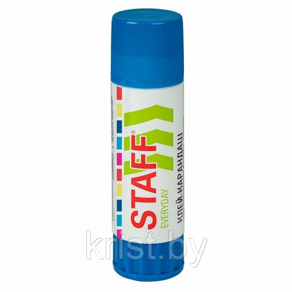 Клей-карандаш Staff Everyday, PVA, 21г