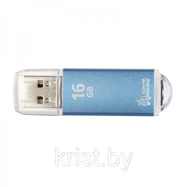Флеш-накопитель Smart Buy "V-Cut" 16GB, USB 2.0, синий