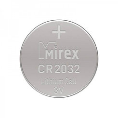 Батарейка Mirex CR2032, 3V, 4шт/уп, цена за 1шт