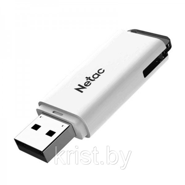Флеш-накопитель Netac U185 64GB, USB 3.0, белый