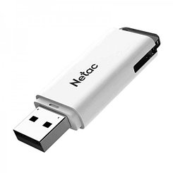Флеш-накопитель Netac U185 64GB, USB 3.0, белый
