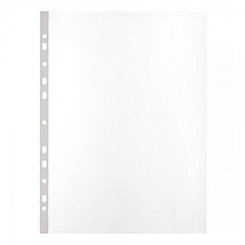 Файлы с перфорацией Attache Economy, А4+, 100мкм, гладкие, 50шт/уп