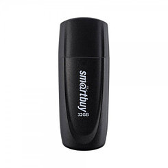 Флеш-накопитель SmartBuy Scout Black (SB032GB2SCK), 32GB, USB 2.0, чёрный