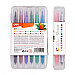 Фломастеры Deli "Color Emotion", двухсторонние, смываемые, 12цв, фото 2