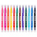 Фломастеры Deli "Color Emotion", двухсторонние, смываемые, 12цв, фото 3