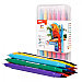 Фломастеры Deli "Color Emotion", двухсторонние, смываемые, 12цв, фото 5