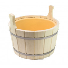 Шайка 8л с пластиковой вкладкой