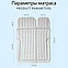 Автомобильный надувной многофункциональный матрас TELLWOO Grey B2084, фото 6