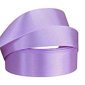 Лента атласная, 25 мм*23 м, сиренево-розовый