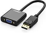 Переходник конвертер DisplayPort - VGA UGREEN DP109-20415, кабель 15см