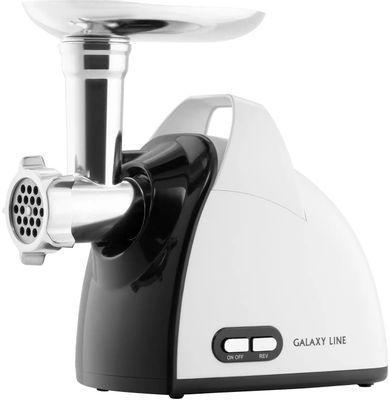 Мясорубка GALAXY LINE GL 2420,  белый / серый