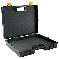 Ящик для инструментов ArtPLast Valentino Tool Case FOAM 372х314хH100mm, черный/желтый, с подложкой